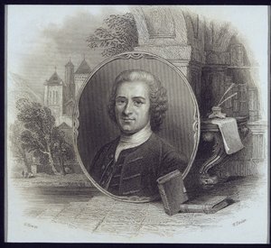 Porträt von Jean Jacques Rousseau (1712-78), graviert von William Finden (1787-1852)