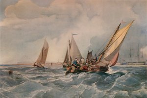 Das Fischerboot, 1835