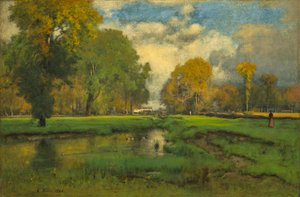 Oktober von George Inness