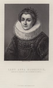 Lady Anna Mackenzie, Gräfin von Balcarres und später von Argyll von George J. Stodart