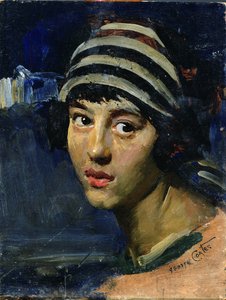 Porträt einer jungen Frau von George James Coates