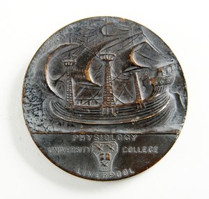 George Holt Medaille für Physiologie der Universität Liverpool von George James Frampton