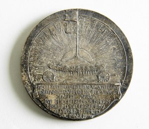 Medaille zur Erinnerung an die Rückkehr der City Imperial Volunteers aus dem Burenkrieg von George James Frampton