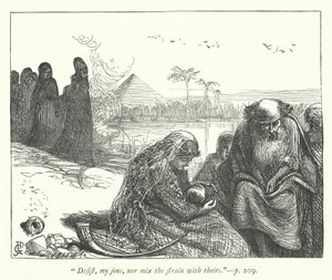 Illustration für Die Gefangenschaft von George John Pinwell