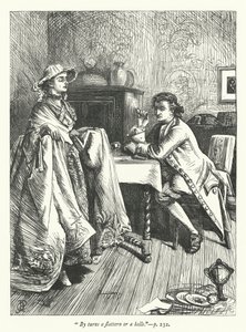 Illustration für Die doppelte Verwandlung (Gravur) von George John Pinwell