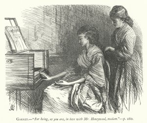 Illustration für Der gutmütige Mann (Gravur) von George John Pinwell
