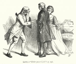 Illustration für Der gutmütige Mann (Gravur) von George John Pinwell