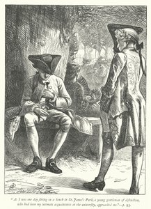 Illustration für Der Pfarrer von Wakefield (Gravur) von George John Pinwell