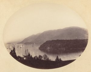 Von Trophy Point, West Point, Hudson River, ca. 1867-1868