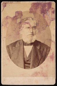 Porträt von Joseph Cummings 1817-1890, vor 1884 von George K Warren