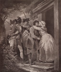 Deserteur verabschiedet sich von seiner Frau, 1791-1909 von George Keating