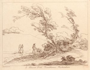 Ohne Titel: Landschaft von George Knapton