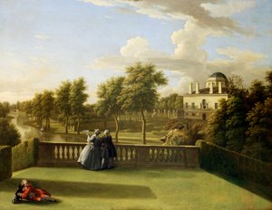 Blick von der Kaskadenterrasse, Chiswick