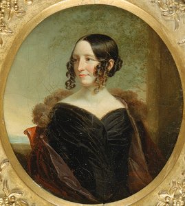 Porträt einer New Yorker Dame, ca. 1840