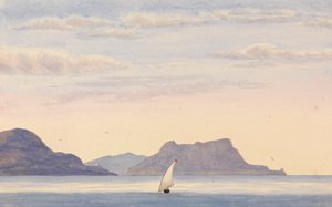 Cabrita Point - Felsen von Gibraltar von George Lothian Hall
