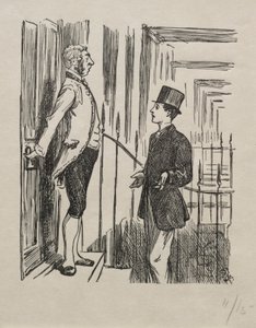 Coelebs auf der Suche nach einem Mulready-Umschlag von George Louis Palmella Busson Du Maurier