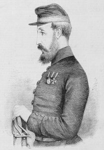 General Straubenzee, Kommandeur der britischen Streitkräfte in China
