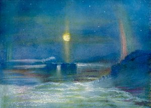 Ein Paraselene, um 1908-1909