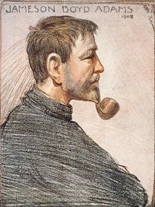 Porträt von Jameson Boyd Adams (1880-1962) aus 