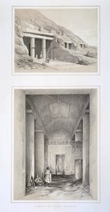 Gräber von Beni-Hassan, Ägypten, 19. Jahrhundert