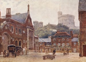 Der Runde Turm und der Südwestbahnhof von George Moore Henton