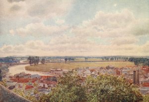 Westblick von der Nordterrasse von George Moore Henton