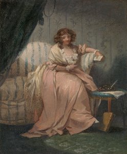Eine Frau namens Anne, die Frau des Künstlers von George Morland
