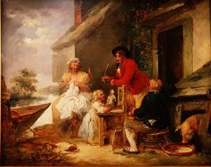 Hüttentür von George Morland
