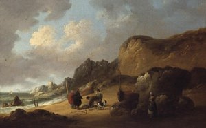 Preisverhandlung des Tagesfangs von George Morland
