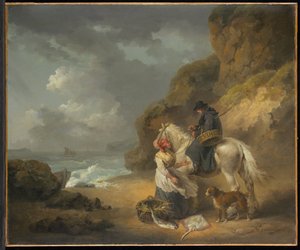 Fischverkauf von George Morland