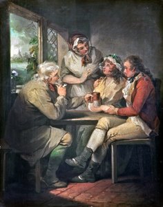 Die Rückkehr des Soldaten, um 1790