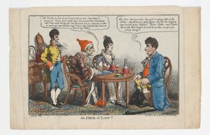 Ein Erbe per Gesetz!!, Druck von Charles Williams, 1808 von George Moutard Woodward