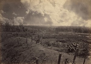 Schlachtfeld von Atlanta, Georgia, 22. Juli 1864. Nr. 2 von George N. Barnard