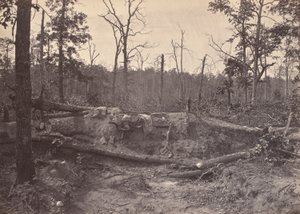 Schlachtfeld der New Hope Church, GA, Nr. 2 von George N. Barnard