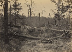 Schlachtfeld von New Hope Church, Georgia, Nr. 2 von George N. Barnard