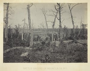 Schlachtfeld von Resacca, GA, Nr. 3 von George N. Barnard