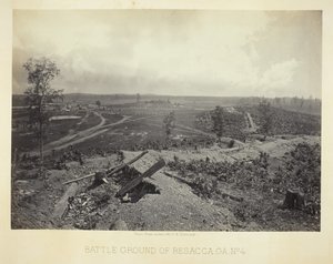 Schlachtfeld von Resacca, GA, Nr. 4 von George N. Barnard