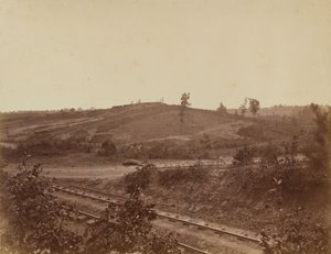 Schlachtfeld in Atlanta, 1864