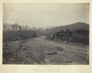 Buzzard Roost, GA, 1866 von George N. Barnard