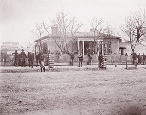 Hauptquartier von General Sherman oder Thomas, Chattanooga, ca. 1864