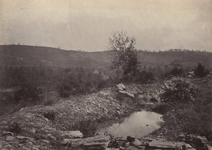 Mission Ridge von Orchard Knob, 1860er Jahre