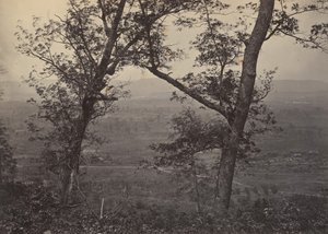 Orchard Knob von Mission Ridge von George N. Barnard