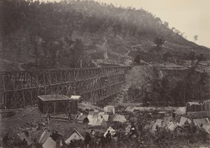 Pass in der Racoon Range, Whiteside Nr. 1, 1860er von George N. Barnard