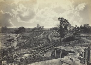 Rebellenwerke vor Atlanta, GA, Nr. 1, 1864