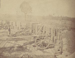 Rebellenwerke vor Atlanta, Georgia, Nr. 2 von George N. Barnard