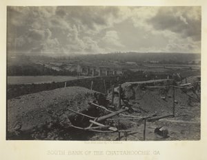 Südufer des Chattahoochie, Ga. von George N. Barnard