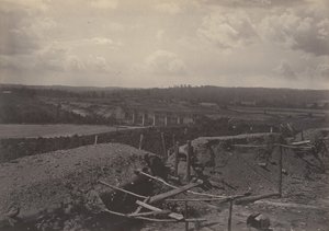 Südliches Ufer des Chattahoochie, Georgia, 1860er Jahre von George N. Barnard