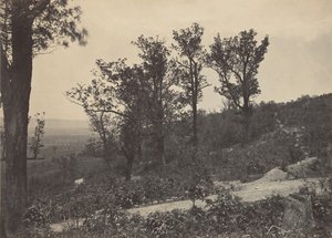 Der Kamm des Missionsrückens, 1860er von George N. Barnard