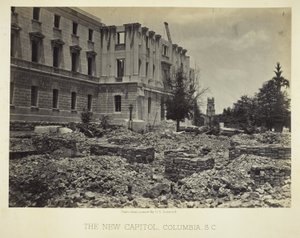 Das neue Kapitol, Columbia, SC von George N. Barnard