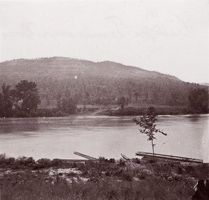 Blick auf den Tennessee River, ca. 1864